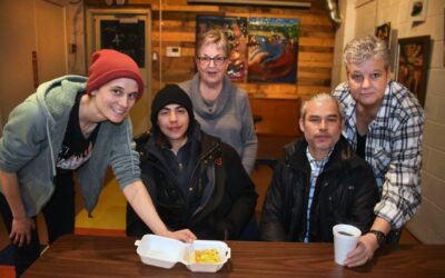 Hot breakfast and warm welcome at Third Space Café for people experiencing homelessness